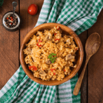 Mantarlı Bulgur Pilavı