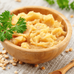 Tatlı Patates ve Mercimek Püresi