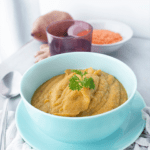 Tatlı Patatesli Mercimek Püresi